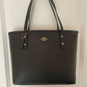 Black Coach Purse, New